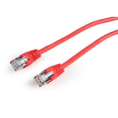 PP6-0.5M/R CABLE DE RED ROJO 0,5 M CAT6 F/UTP (FTP)