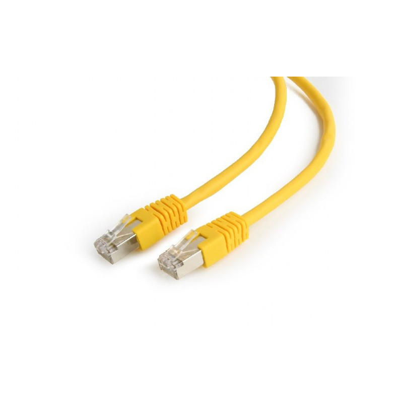 PP6-1M/Y CABLE DE RED AMARILLO CAT6 F/UTP (FTP)