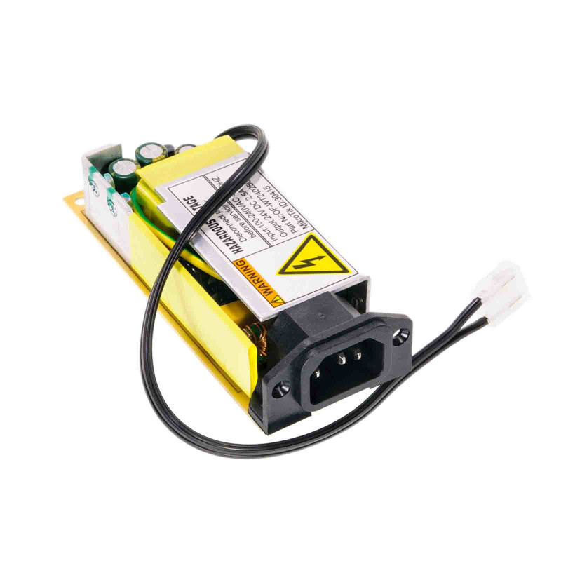 24V2APOW ADAPTADOR E INVERSOR DE CORRIENTE INTERIOR 60 W NEGRO, AMARILLO