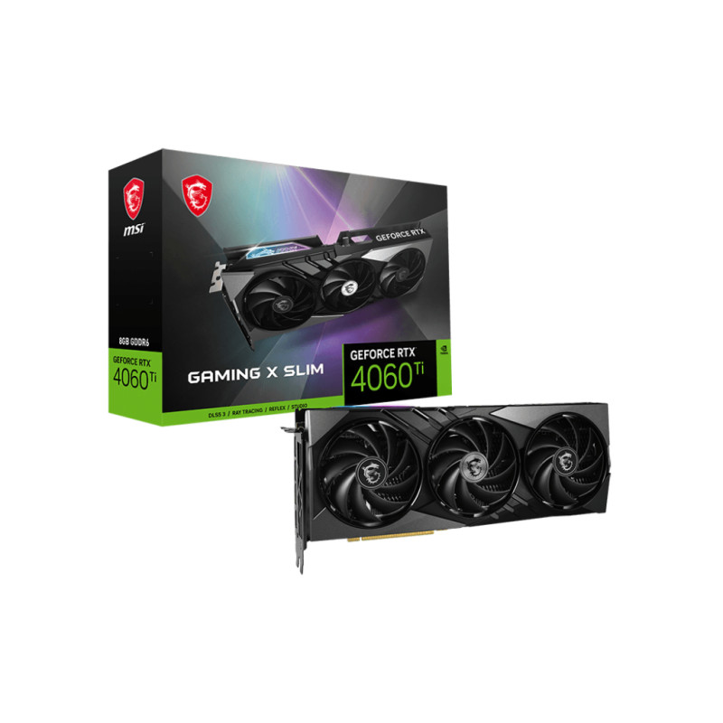 GEFORCE RTX 4060 TI GAMING X SLIM 8G NVIDIA 8 GB GDDR6