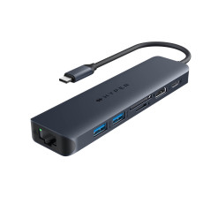 HD4003GL HUB DE INTERFAZ USB TIPO C 10000 MBIT/S AZUL