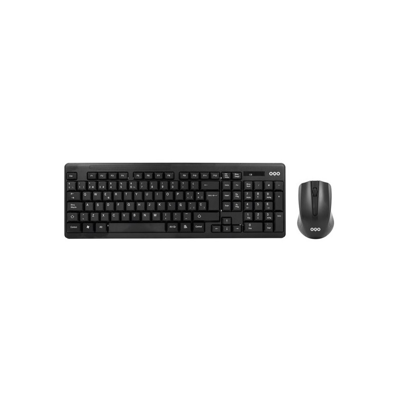 OQO-TR002-W TECLADO RATÓN INCLUIDO BLUETOOTH QWERTY ESPAÑOL NEGRO