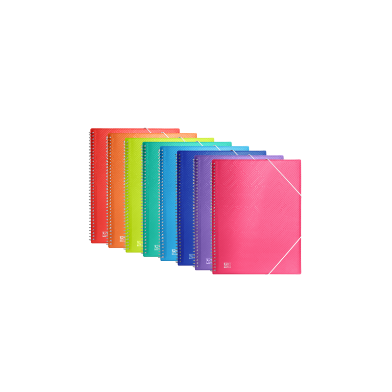 CARPETA DE 60 FUNDAS OXFORD URBAN CON ESPIRAL