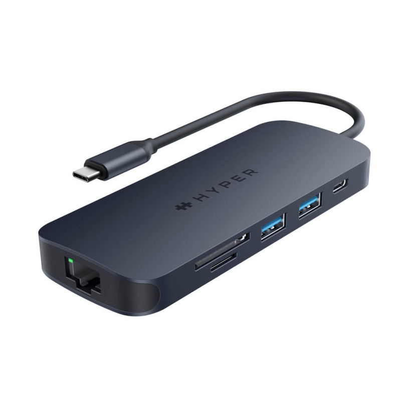 HD4004GL HUB DE INTERFAZ USB TIPO C 10000 MBIT/S AZUL