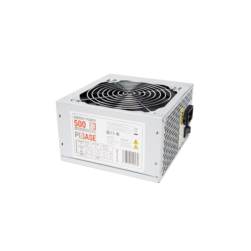 EP-500 UNIDAD DE FUENTE DE ALIMENTACIÓN 500 W 20+4 PIN ATX ATX PLATA