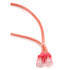 PATCH CORD CAT.5E UTP 0.25M CABLE DE RED ROJO 0,25 M CAT5E U/UTP (UTP)