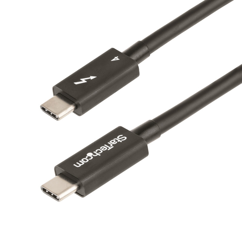 CABLE DE 0,5M THUNDERBOLT 4 - 40GBPS - PD 100W - VÍDEO 4K/8K - CABLE THUNDERBOLT 4 CON CERTIFICACIÓN