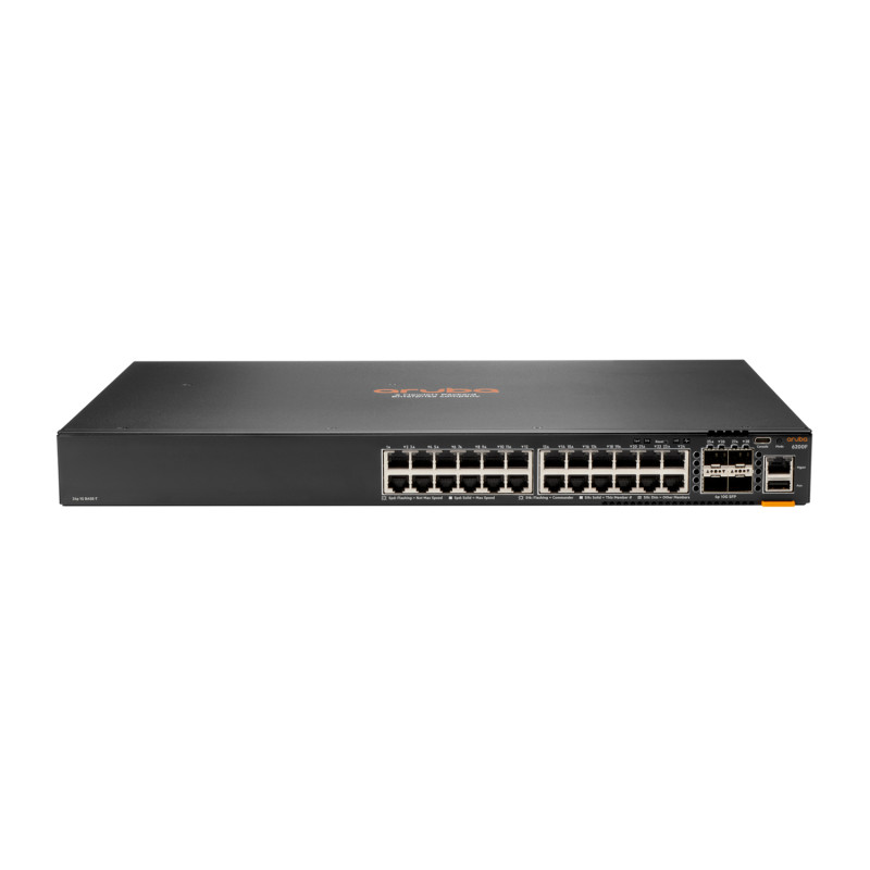 ARUBA 6200F 24G CLASS4 POE 4SFP+ 370W GESTIONADO L3 GIGABIT ETHERNET (10/100/1000) ENERGÍA SOBRE ETH