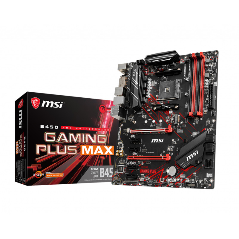 B450 GAMING PLUS MAX PLACA BASE AMD B450 ZÓCALO AM4 ATX