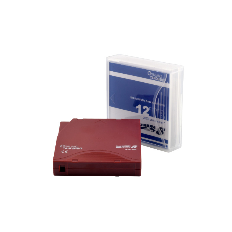 TANDBERG LTO-8 DATA CARTRIDGE 12/30TB PRE-LABELED 5-PACK CINTA DE DATOS VIRGEN 12 TB