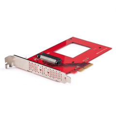 TARJETA ADAPTADOR U.3 A PCIE - ADAPTADOR PCIE 4.0 X4 PARA SSDS U.3 NVME DE 2,5\" - TARJETA DE EXPANS