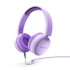 URBANTUNE AURICULARES ALÁMBRICO DIADEMA LLAMADAS/MÚSICA LAVANDA