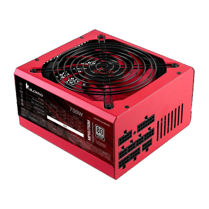 MPVU750M UNIDAD DE FUENTE DE ALIMENTACIÓN 750 W 24-PIN ATX ATX ROJO