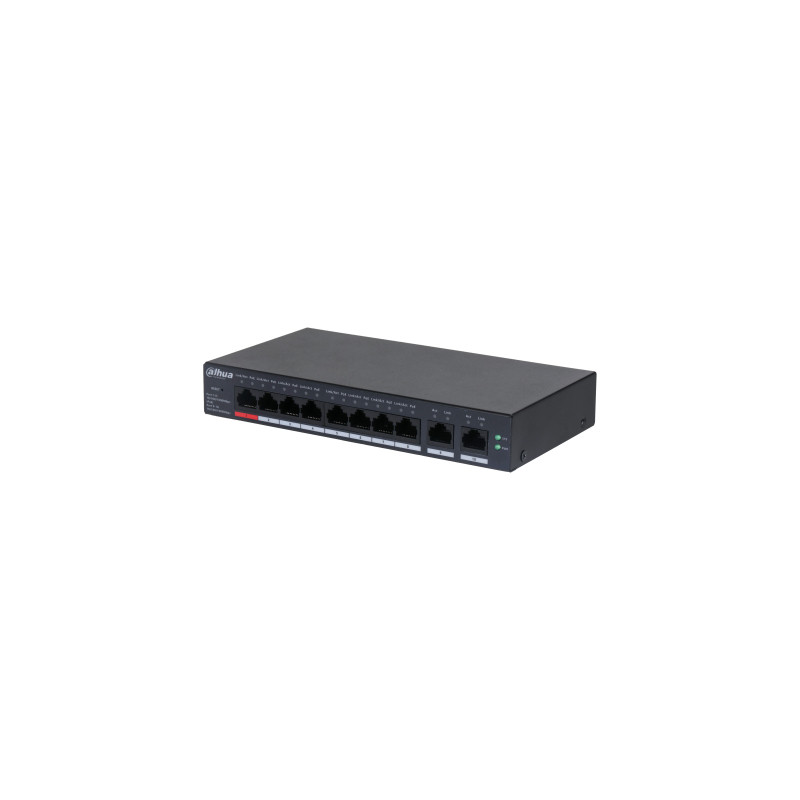 DH-CS4010-8GT-110 SWITCH GESTIONADO L2 GIGABIT ETHERNET (10/100/1000) ENERGÍA SOBRE ETHERNET (POE) N