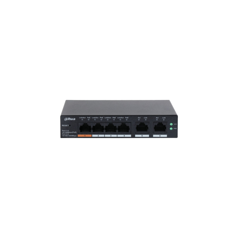 DH-CS4226-24ET-375 GESTIONADO L2 GIGABIT ETHERNET (10/100/1000) ENERGÍA SOBRE ETHERNET (POE) NEGRO