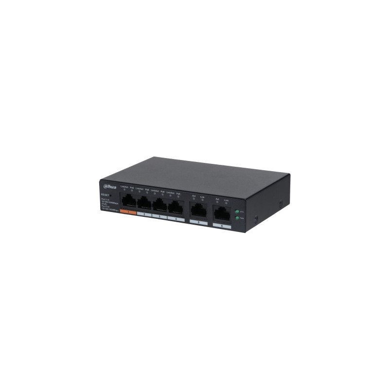 DH-CS4006-4GT-60 SWITCH GESTIONADO L2 GIGABIT ETHERNET (10/100/1000) ENERGÍA SOBRE ETHERNET (POE) NE