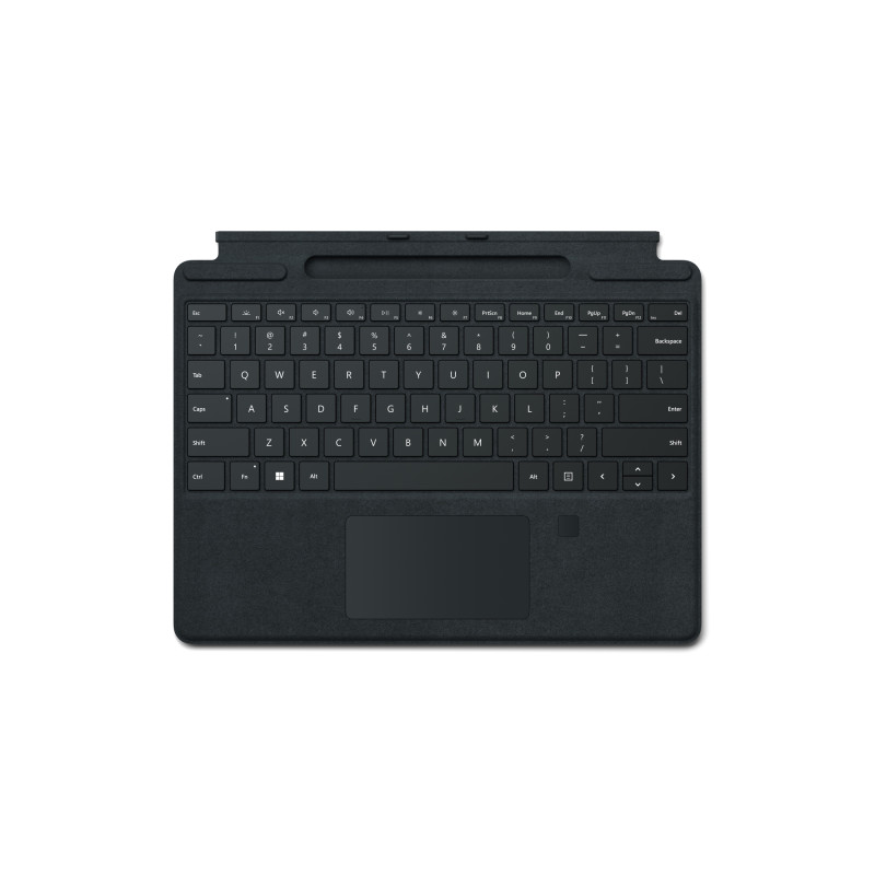 SURFACE PRO SIGNATURE KEYBOARD WITH FINGERPRINT READER NEGRO MICROSOFT COVER PORT QWERTY INGLÉS