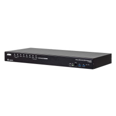 StarTech.com Switch Conmutador KVM de 2 Puertos HDMI 2.0 4K para 2  Monitores - Vídeo de 4K y 60Hz Ultra HD - HDR - Hub Ladrón USB 3.0 de 2  Puertos y 4