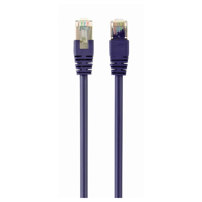 PP6A-LSZHCU-V-0.5M CABLE DE RED VIOLETA 0,5 M CAT6A S/FTP (S-STP)