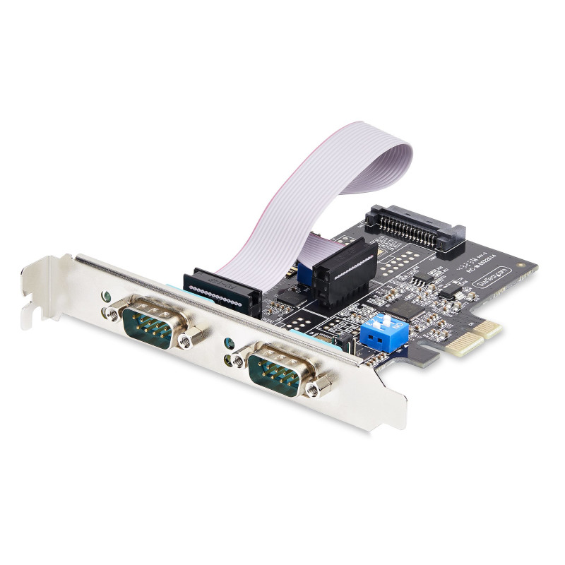 TARJETA SERIE PCIE DE 2 PUERTOS - TARJETA SERIAL PCI EXPRESS DE 2 PUERTOS DB9 RS232/RS422/RS485 -INC