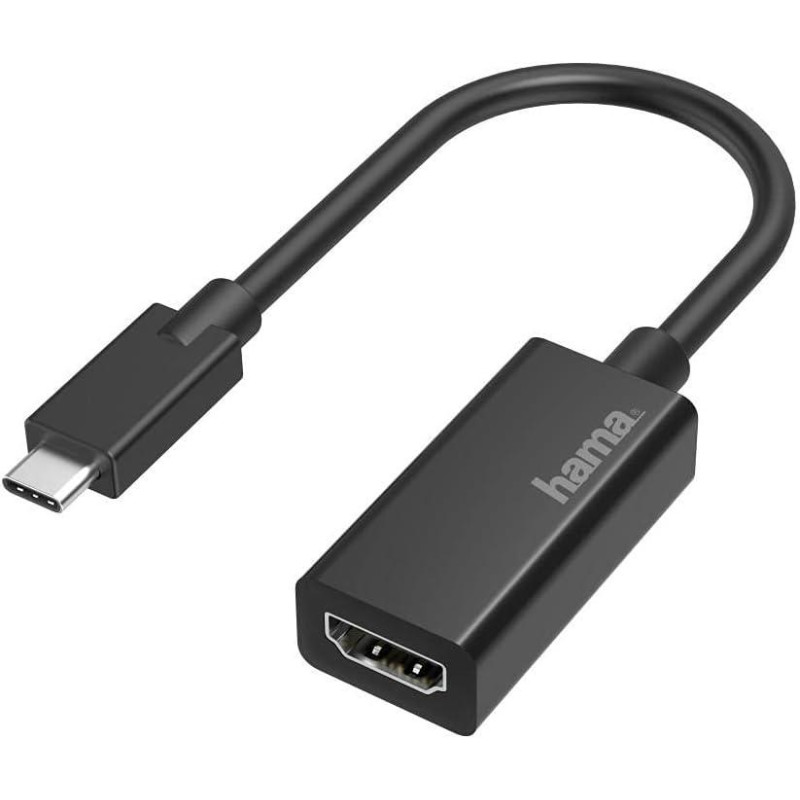ADAPTADOR HAMA USB-C A HDMI ULTRA-HD 4K