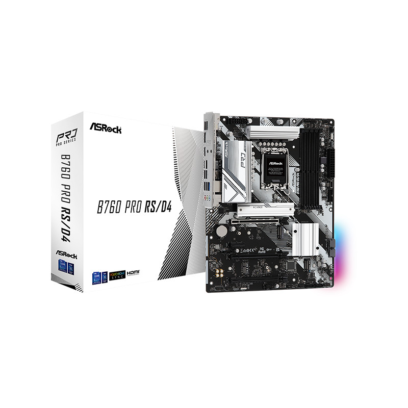 B760 PRO RS/D4 INTEL B760 LGA 1700 ATX