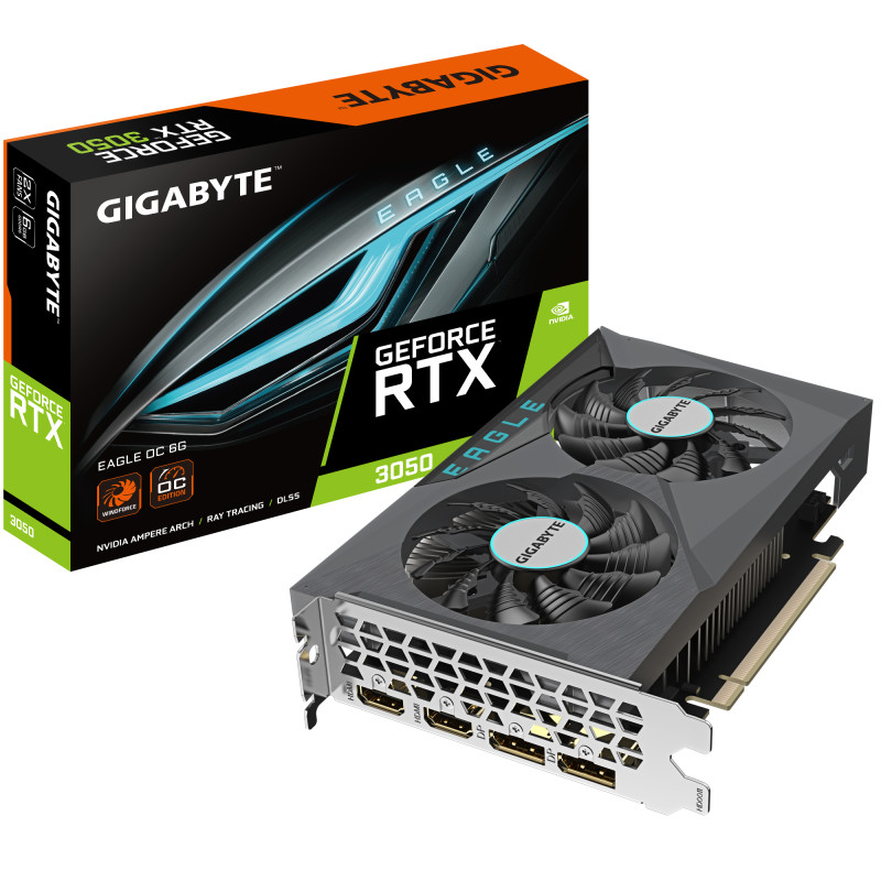 EAGLE GEFORCE RTX 3050 OC 6G NVIDIA 6 GB GDDR6