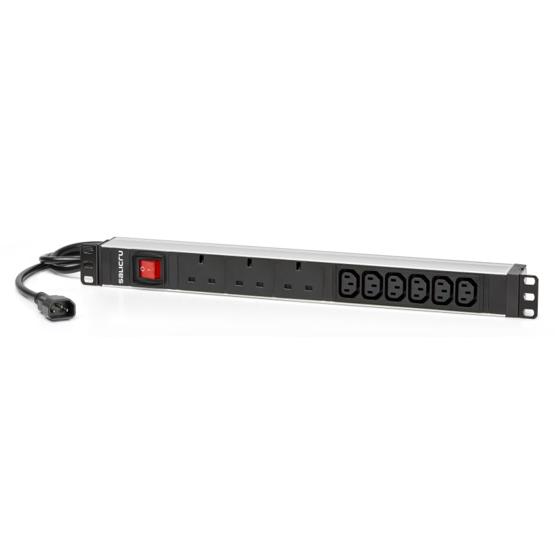 SPS 3F+6F PDU UK+C13/C14