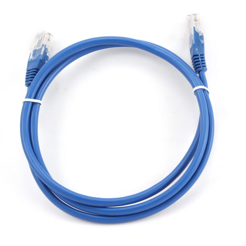 PP12-1M/B CABLE DE RED AZUL CAT5E