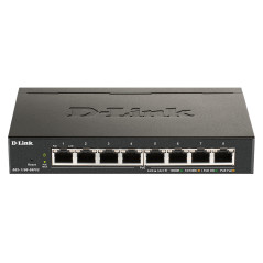 DGS-1100-08PV2 GESTIONADO L2/L3 GIGABIT ETHERNET (10/100/1000) ENERGÍA SOBRE ETHERNET (POE) NEGRO