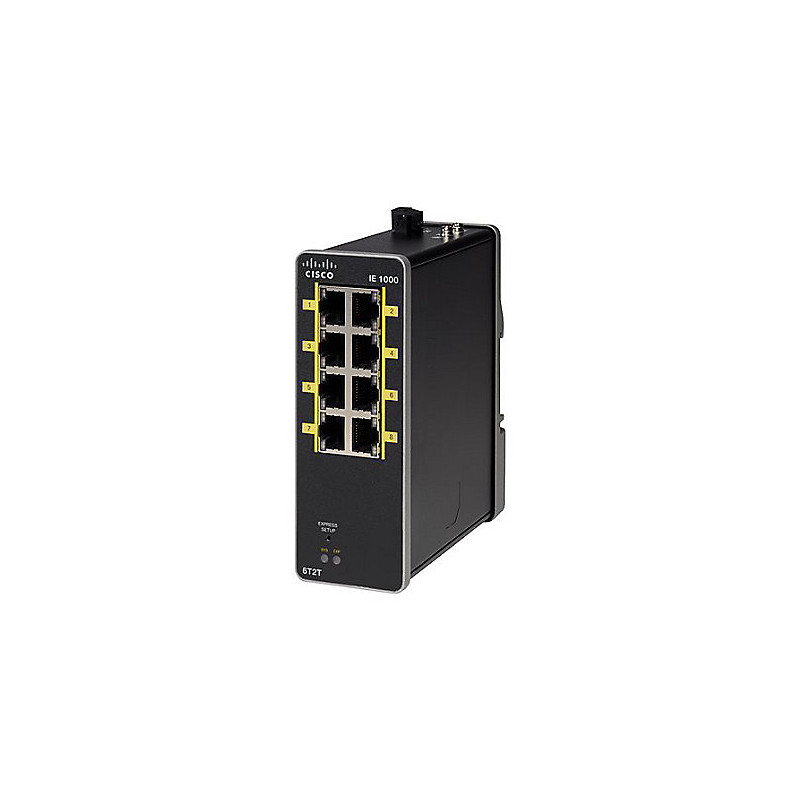 IE-1000-6T2T-LM SWITCH GESTIONADO FAST ETHERNET (10/100) NEGRO