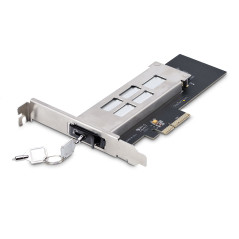 TARJETA PCIE X4 A SSD NVME M.2 - RACK MÓVIL BACKPLANE CON BANDEJA REMOVIBLE HOT SWAP INTERCAMBIABLE 