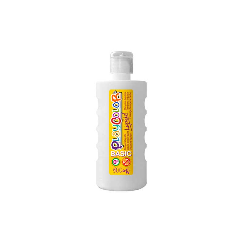 BOTELLA TÉMPERA LÍQUIDA PLAYCOLOR 500ml