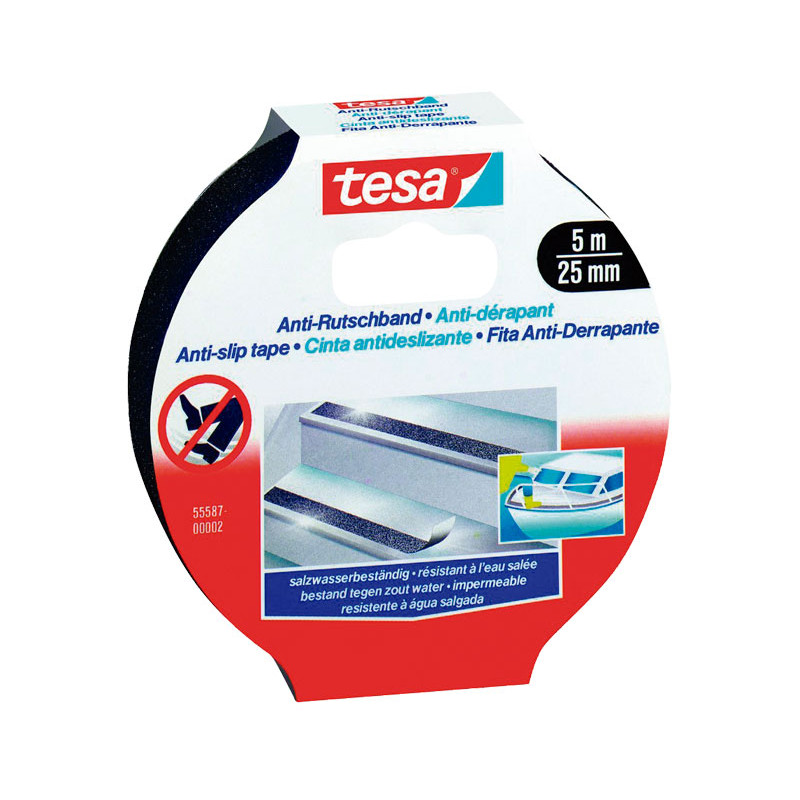 CINTA ADHESIVA DE SEGURIDAD TESA 25mm x 5m