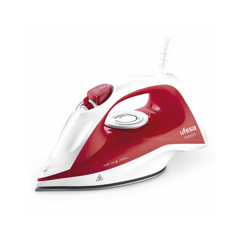 80105142 PLANCHA PLANCHA A VAPOR 2400 W ROJO, BLANCO