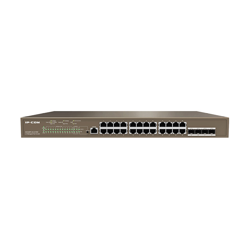 G5328P-24-410W SWITCH GESTIONADO L3 GIGABIT ETHERNET (10/100/1000) ENERGÍA SOBRE ETHERNET (POE) 1U N