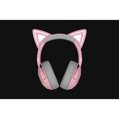 KRAKEN KITTY V2 BT AURICULARES INALÁMBRICO DIADEMA JUEGO BLUETOOTH ROSA