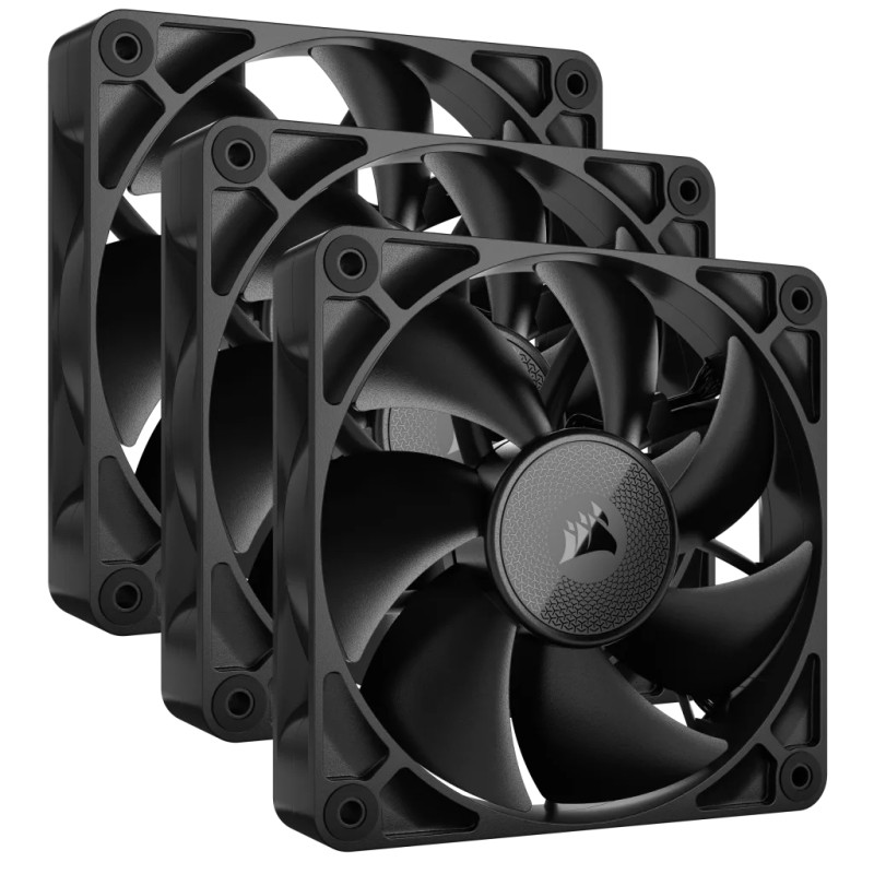 ICUE LINK RX120 CARCASA DEL ORDENADOR VENTILADOR 12 CM NEGRO 3 PIEZA(S)