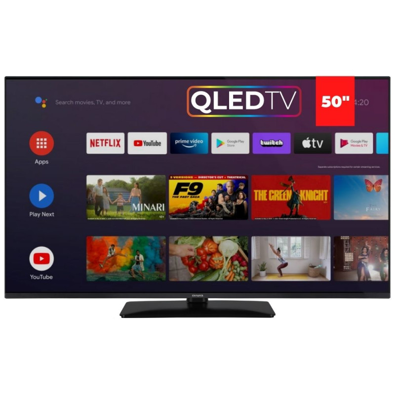 QLED-850UHD-SLIM TELEVISOR 127 CM (50\") 4K ULTRA HD SMART TV WIFI NEGRO 250 CD / M²