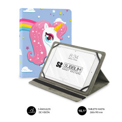 FUNDA TABLET UNIVERSAL TRENDY CASE UNICORN 10.1"