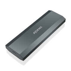 CAJA EXTERNA M.2 (NGFF) ASM2-029GR NVME A USB3.2 GEN2, GRIS