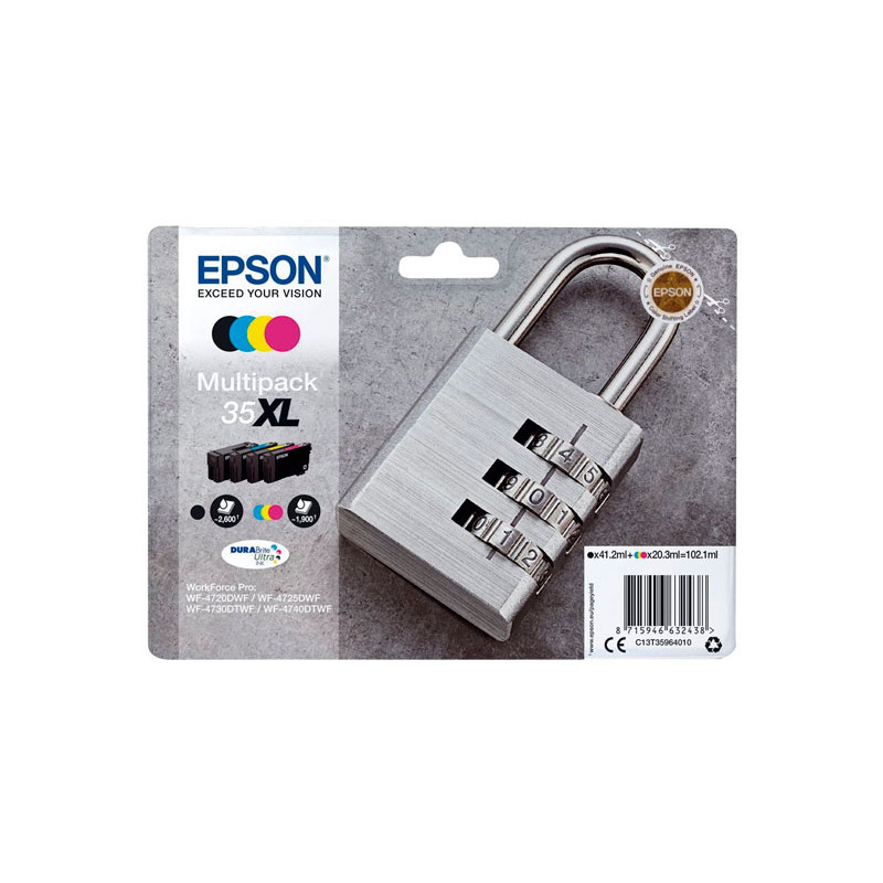 MULTIPACK INKJET ORIGINAL EPSON Nº35XL