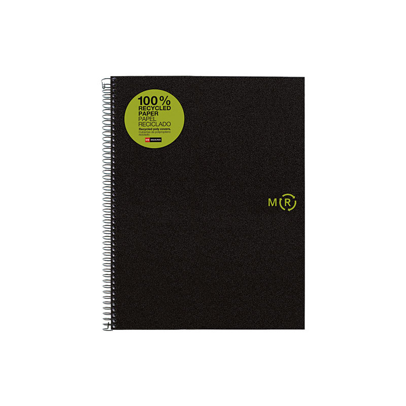 CUADERNO ESPIRAL MIQUEL RIUS NOTEBOOK 4 A5 RECICLADO