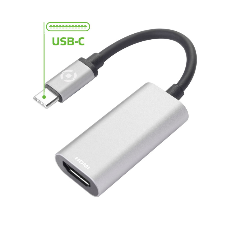 PROUSBCHDMIDS ADAPTADOR GRÁFICO USB PLATA