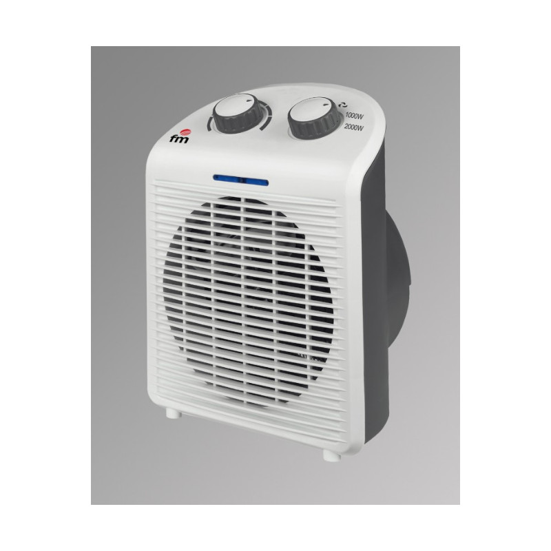 T-22 VENTILADOR ELÉCTRICO INTERIOR NEGRO, BLANCO 2000 W