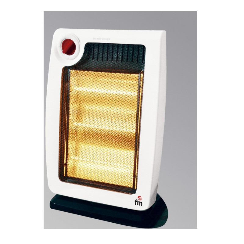 H-20 CALEFACTOR ELÉCTRICO HALOGEN ELECTRIC SPACE HEATER INTERIOR NEGRO, BLANCO 1200 W