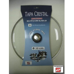 19008 TAPA ALREDEDOR ACERO INOXIDABLE, TRANSPARENTE