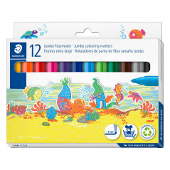 PACK 12 ROTULADORES STAEDTLER NORIS JUMBO