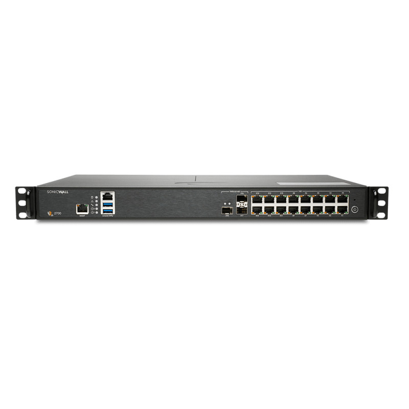 NSA 2700 CORTAFUEGOS (HARDWARE) 1U 5500 MBIT/S