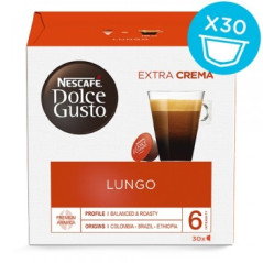 DOLCE GUSTO LUNGO CÁPSULA DE CAFÉ 30 PIEZA(S)